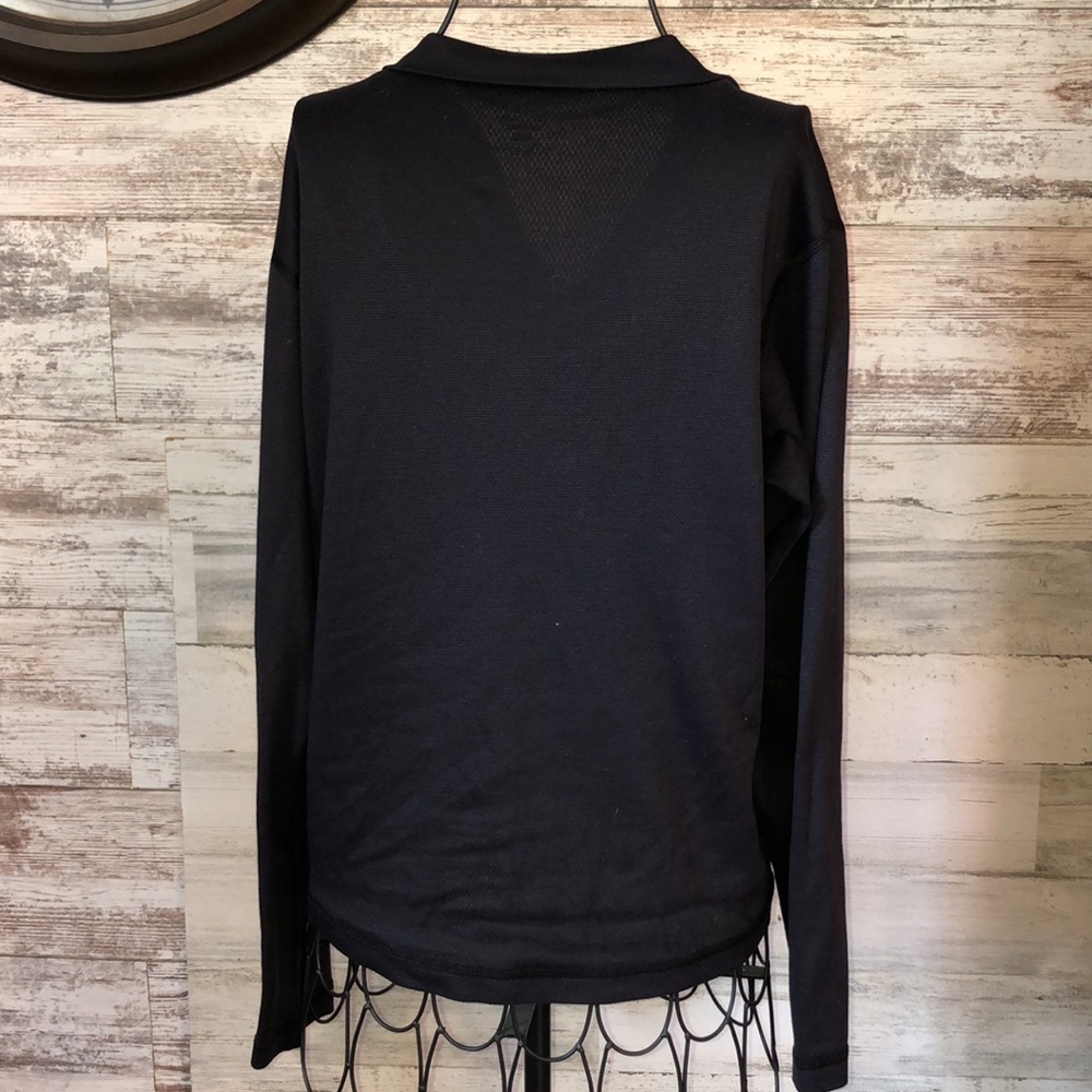Women’s Patagonia black quarter zip sweatshirt size medium Patagonia top outdoor - Picture 4 of 5
